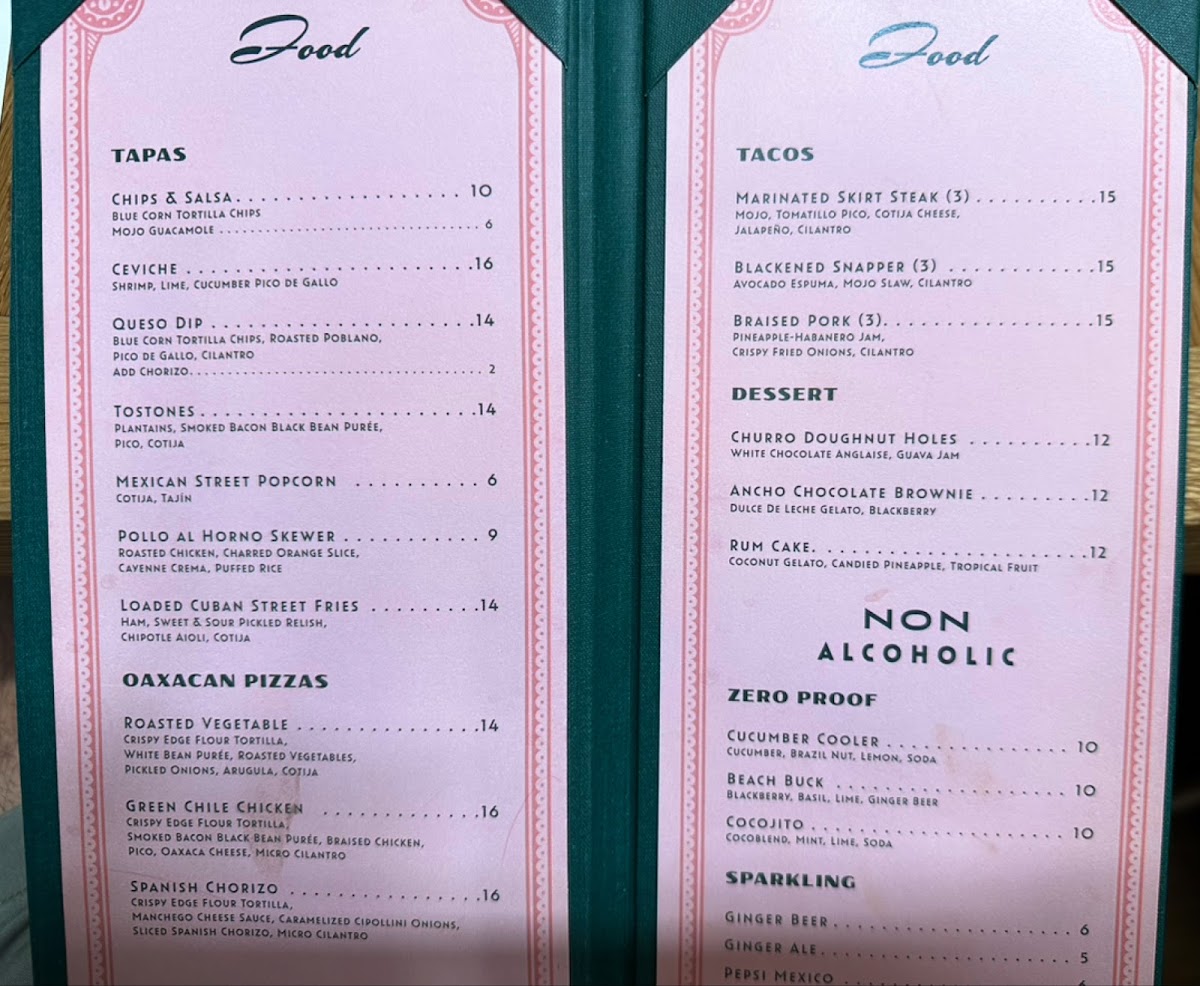 The Canal Club Menu - Image 5